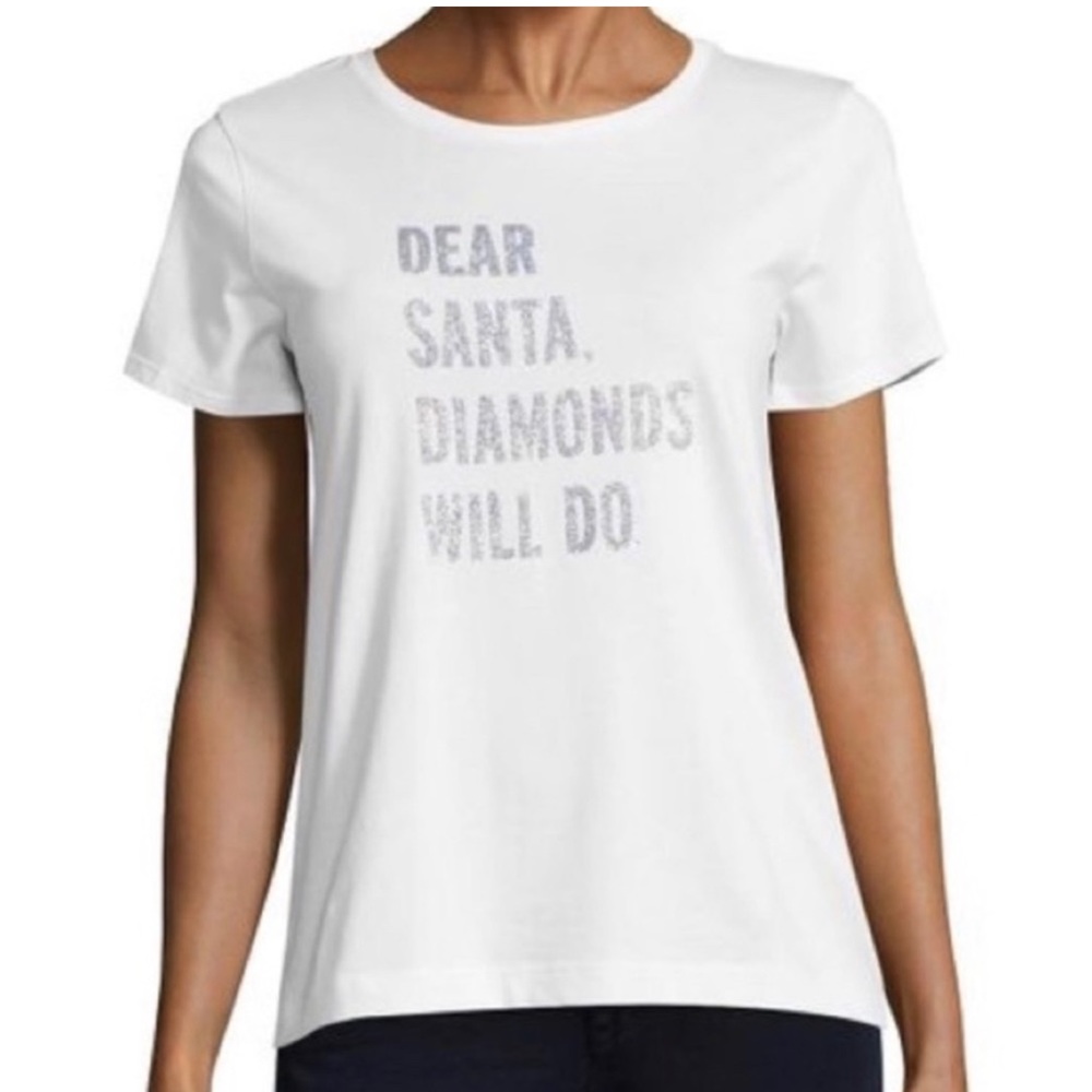 Dear Santa Diamonds Will Do Kate Spade T-shirt